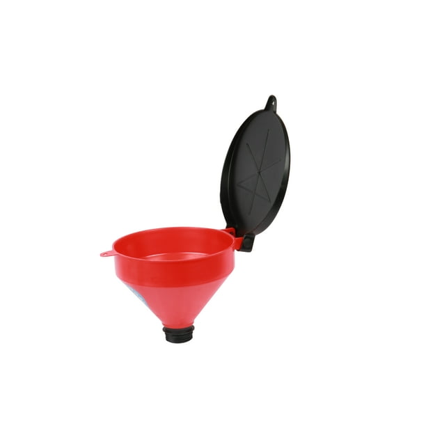 3 Qt Drum Funnel with Hinged Lid and 2 Bung 3 Qt Drum Funnel with Hinged Lid and 2 Bung